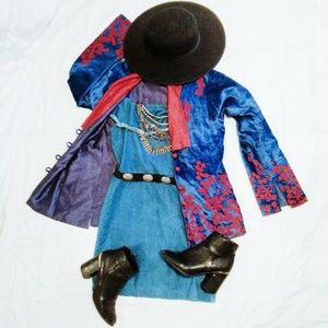 Vintage 1970s Velvet Blazer